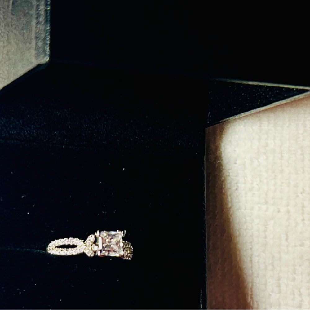 NWT & Box Ross-Simons Lab Diamond Ring 6.5 size $1498.00 inc. tax